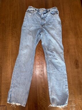 Abercrombie & Fitch Light Blue Women's Straight Jeans